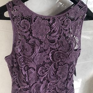 Beautiful Adrianna Papell lined lace dress NWT